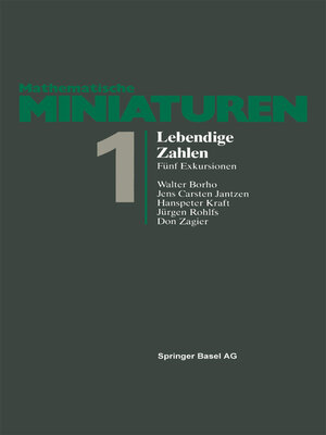 cover image of Lebendige Zahlen